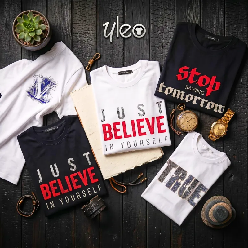 Fashion round-neck T-shirt