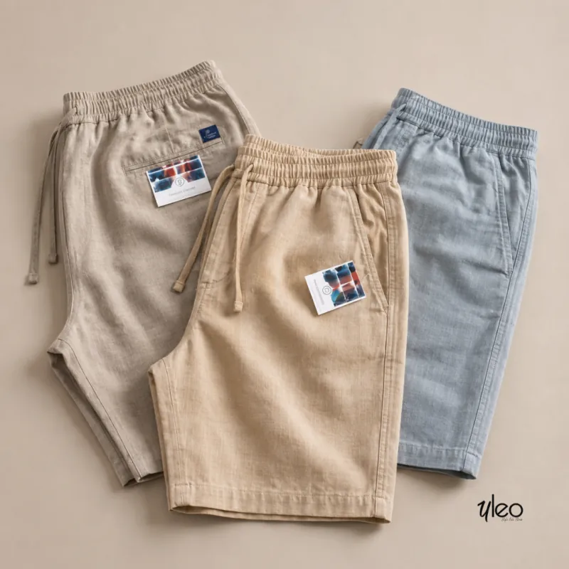 Linen shorts